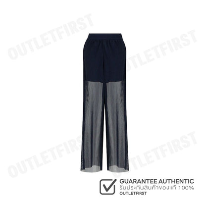 ARMANI EXCHANGE รุ่น WOMEN'S HIGH WAIST WIDE LEG PANTS CODE: 3DYP10 YN8QZ 1593 กางเกงขายาว กางเกงผู้หญิง สีกรม