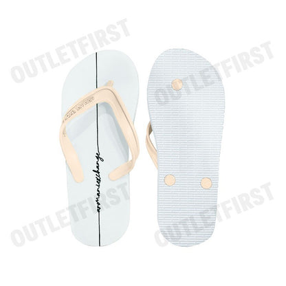 ARMANI EXCHANGE รุ่น FLIP FLOPS SANDAL CODE: XDQ010 XV700 K681 รองเท้าแตะ รองเท้าผู้หญิง รองเท้าสีขาว