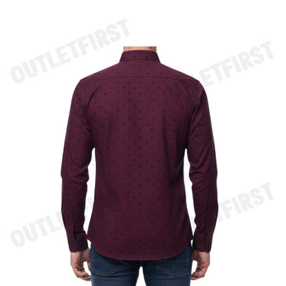 GUY LAROCHE รุ่น MAN'S LONG SLEEVES SHIRT CODE: BAB9206W3RE เสื้อเชิ้ต เสื้อแขนยาว เสื้อผู้ชาย