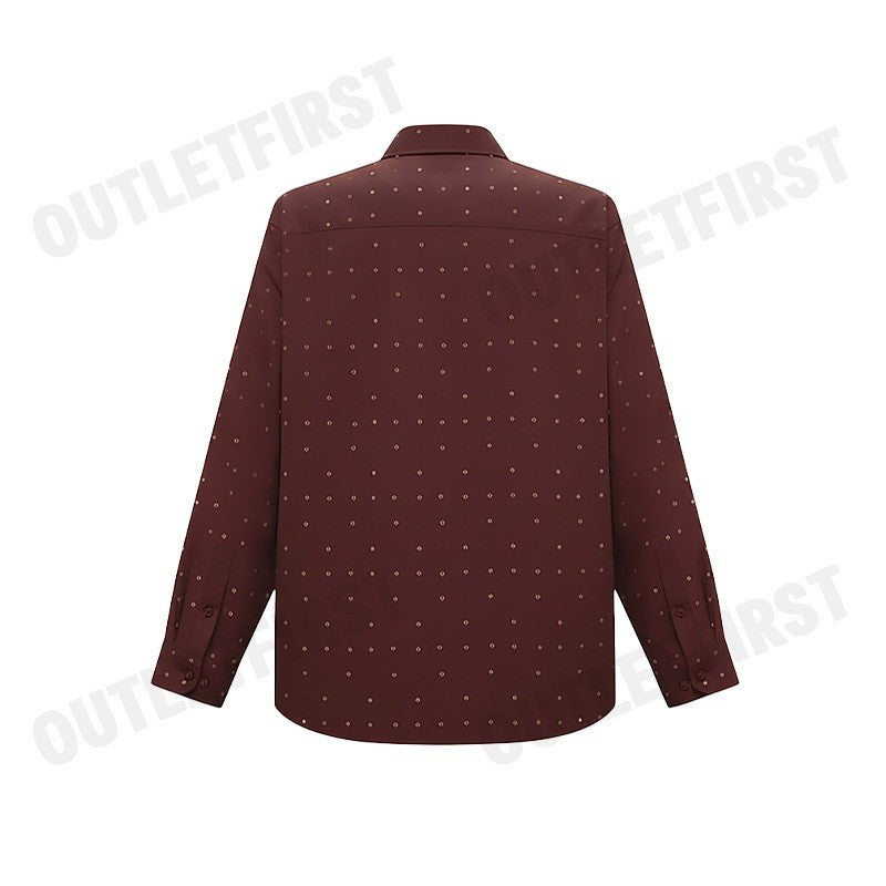 GUY LAROCHE รุ่น MAN'S LONG SLEEVES SHIRT CODE: BAB5220P4MR เสื้อเชิ้ต เสื้อแขนยาว เสื้อผู้ชาย