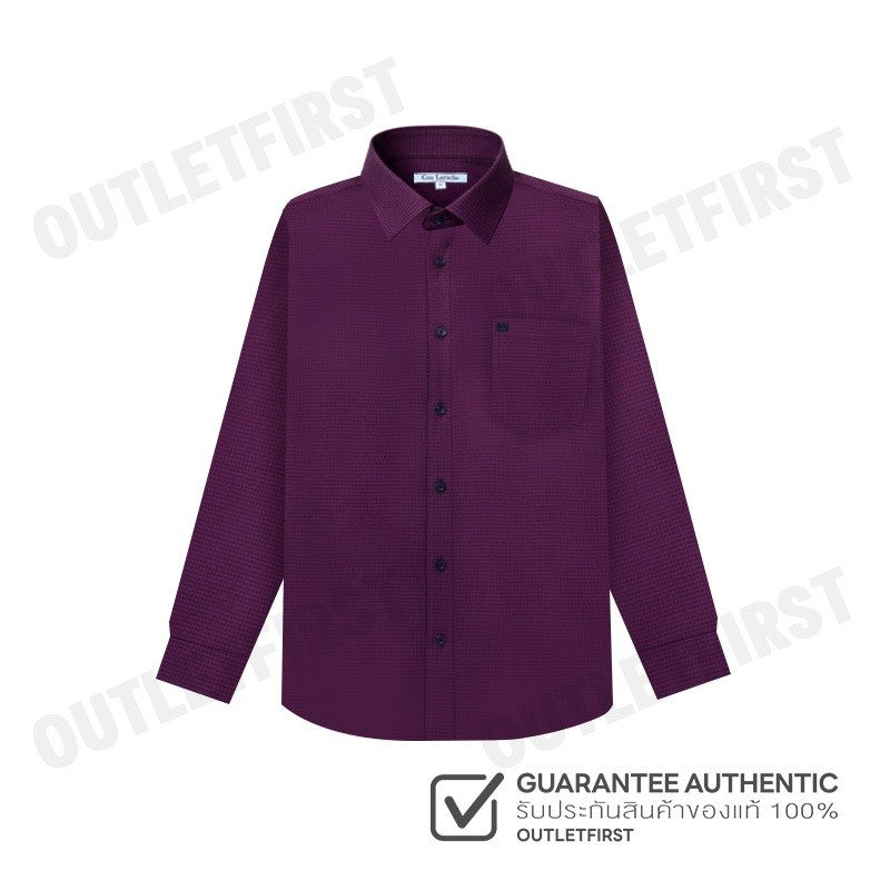 GUY LAROCHE รุ่น MAN'S LONG SLEEVES SHIRT CODE: BAB9204S4RE เสื้อเชิ้ต เสื้อแขนยาว เสื้อผู้ชาย