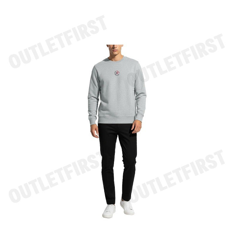 JOHN HENRY รุ่น MEN'S SLIM FIT SWEATER (GREY) CODE: JH S125MPUSM21 เสื้อสเวตเตอร์ เสื้อผู้ชาย เสื้อสีเทา