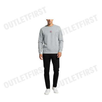 JOHN HENRY รุ่น MEN'S SLIM FIT SWEATER (GREY) CODE: JH S125MPUSM21 เสื้อสเวตเตอร์ เสื้อผู้ชาย เสื้อสีเทา