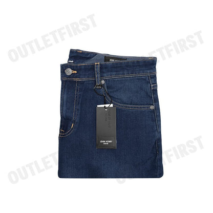 JOHN HENRY รุ่น MEN'S SKINNY FIT JEANS (MID INDIGO) CODE: JH S325MPTSK43 กางเกงยีนส์ผู้ชาย กางเกง กางเกงจอน
