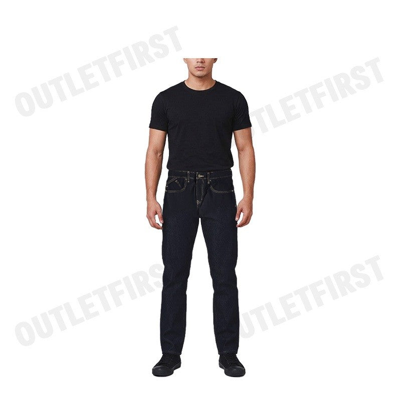 JOHN HENRY รุ่น MEN'S STRAIGHT FIT JEANS (DARK INDIGO) CODE: JH S325MPTST40 กางเกงยีนส์ผู้ชาย กางเกงจอน กางเกงขายาว