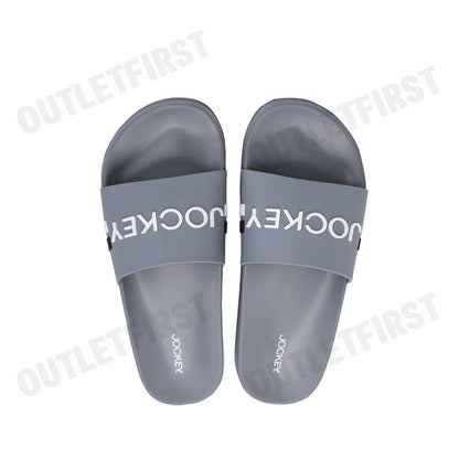 JOCKEY รุ่น MAN'S AFFORDABLE SANDALS CODE: KU JKSABAF02 (LIGHT GREY) รองเท้าแตะผู้ชาย รองเท้าสลิปออน รองเท้าจ๊อกกี้
