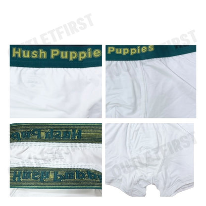HUSH PUPPIES รุ่น MEN'S FASHION BOXER BRIEFS CODE: HU H3FN002E (WHITE) กางเกงชั้นในผู้ชาย กางเกงสีขาว กางเกงฮัชพัพพีส์