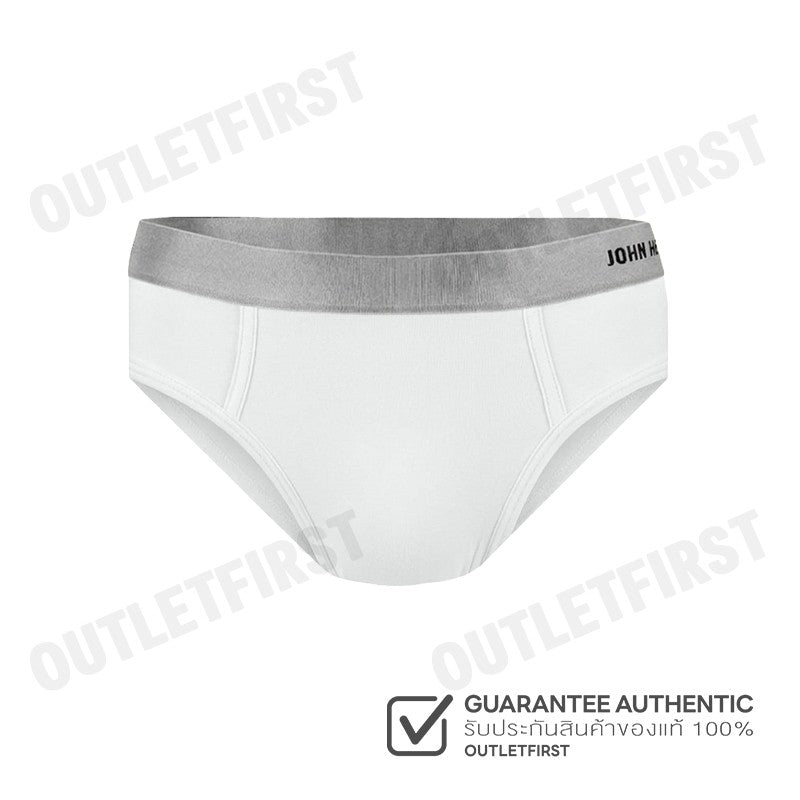 JOHN HENRY รุ่น UNDERWEAR SILVER&GOLD SERIES MEN'S BRIEFS CODE: JU JU2G003 (WHITE) กางเกงชั้นในผู้ชาย กางเกงในจอน