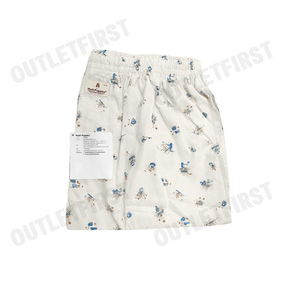 HUSH PUPPIES รุ่น MEN'S BOXER SHORTS SLEEPWEAR CODE: HU H3W274 (BEIGE) กางเกงขาสั้นผู้ชาย กางเกงบ๊อกเซอร์ กางเกงฮัชพัพพี
