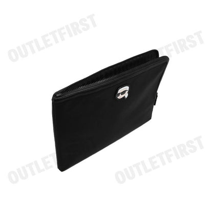 KARL LAGERFELD รุ่น K/IKONIK 2.0 NYLON MD POUCH CODE: 230W3256999 กระเป๋าคลัทช์ กระเป๋าถือ กระเป๋า