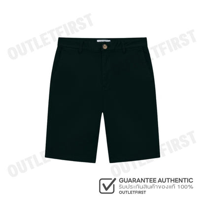 JOHN HENRY รุ่น MEN'S SLIM FIT SHORTS PANT (DARK GREEN) CODE: JH F524MSHSM47 กางเกงขาสั้น กางเกงผู้ชาย กางเกงสีเขียวเข้ม