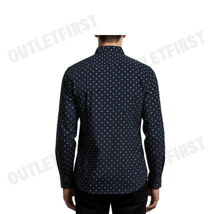 GUY LAROCHE รุ่น MAN'S EXTRA FIT LONG SLEEVES SHIRT CODE: BAB5301S4NV เสื้อเชิ้ต เสื้อแขนยาว เสื้อเชิ้ตผู้ชาย