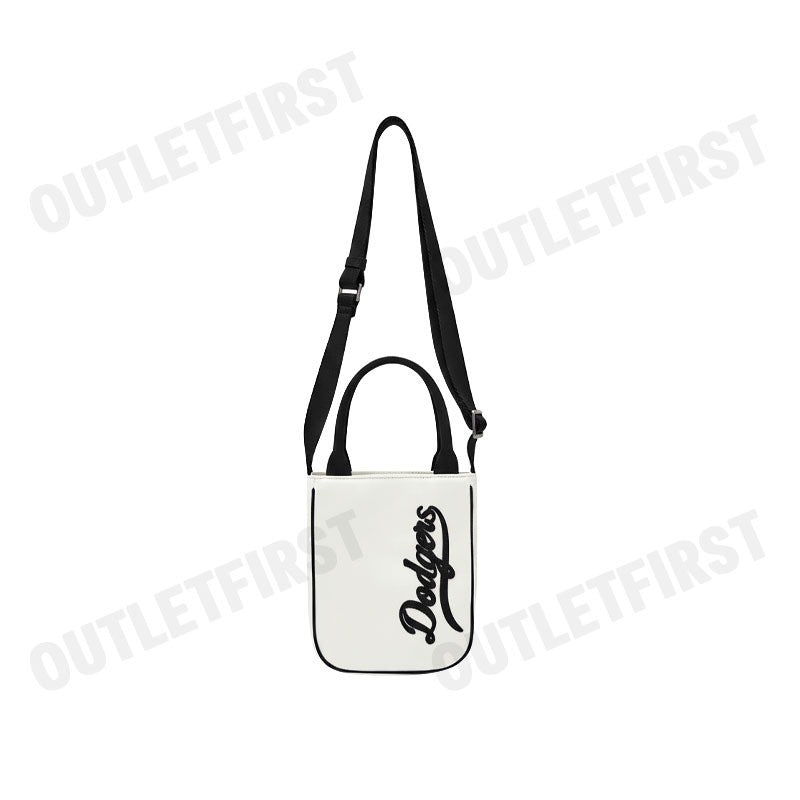 MLB รุ่น CROSSBODY BAG UNISEX DENIM VARSITY CURSIVE CODE: 3ACRS104N 07CRD กระเป๋าสะพายข้าง กระเป๋าถือ