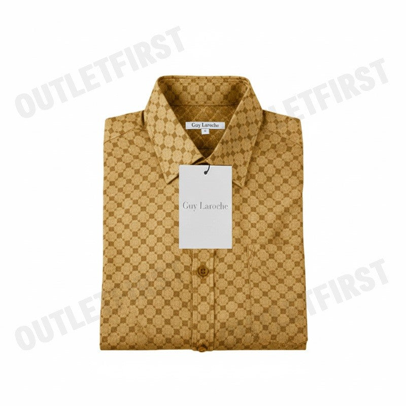 GUY LAROCHE รุ่น MAN'S LONG SLEEVES SHIRT CODE: BAB9200W3BR เสื้อเชิ้ต เสื้อแขนยาว เสื้อผู้ชาย