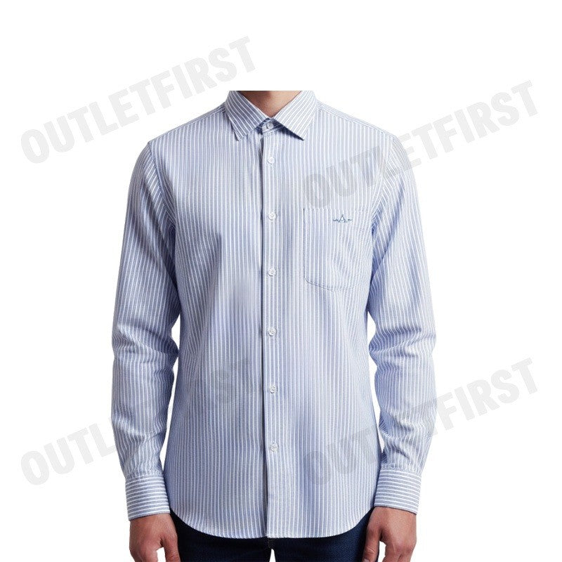 ARROW รุ่น MEN'S ARROW NON IRON SHIRT CODE: MACM307W4BSBU เสื้อเชิ้ต เสื้อแขนยาว เสื้อผู้ชาย