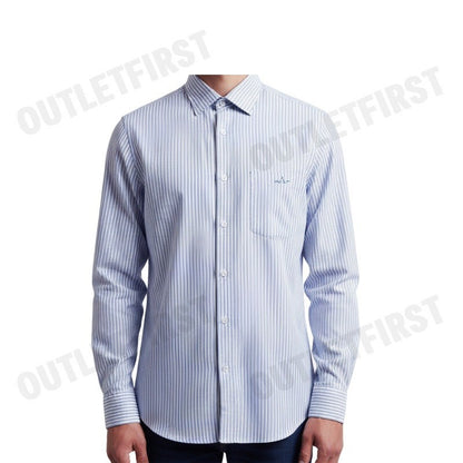 ARROW รุ่น MEN'S ARROW NON IRON SHIRT CODE: MACM307W4BSBU เสื้อเชิ้ต เสื้อแขนยาว เสื้อผู้ชาย