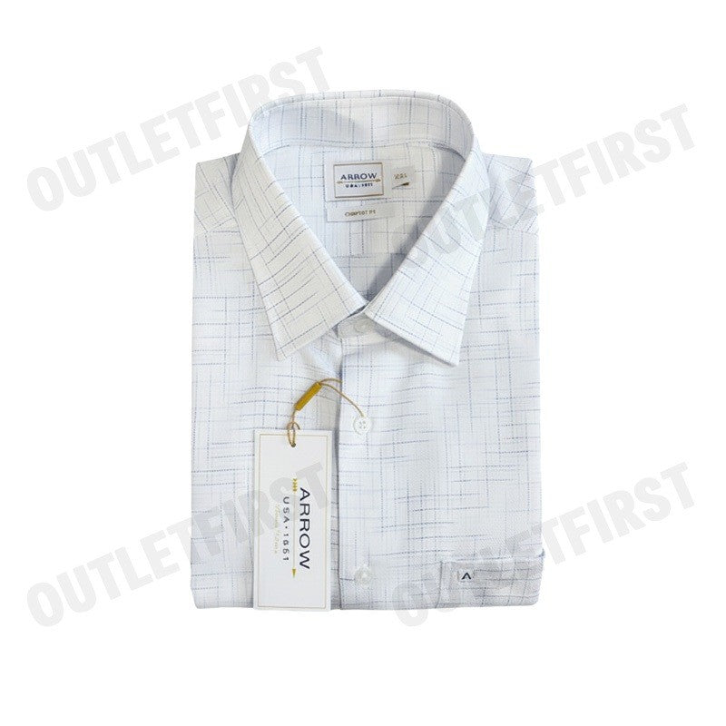ARROW รุ่น MEN'S PREMIUM COLLECTION COTTON SHORT SLEEVES SHIRT CODE: MAPC130W4BSWH เสื้อเชิ้ต เสื้อแขนสั้น เสื้อผู้ชาย