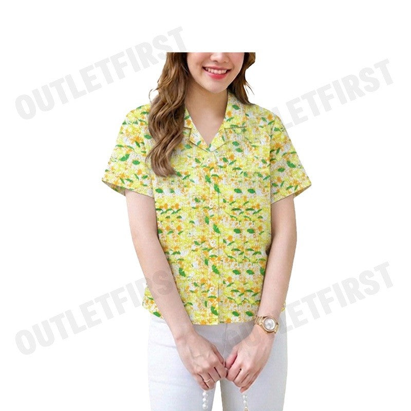 ARROW รุ่น WOMEN'S NATURAL FABRIC SHIRT CODE: WACC585S5CSOR เสื้อเชิ้ต เสื้อแขนสั้น เสื้อผู้หญิง