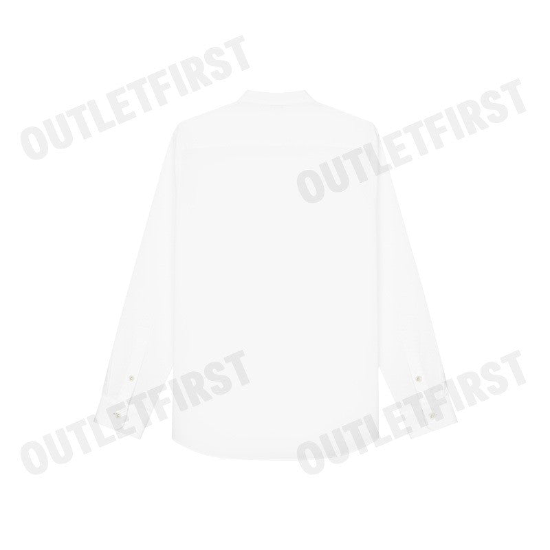 GUY LAROCHE รุ่น STAND COLLAR SLIM FIT SHIRT CODE: DAC6260P3WH เสื้อเชิ้ต เสื้อแขนยาว เสื้อผู้ชาย