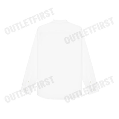 GUY LAROCHE รุ่น STAND COLLAR SLIM FIT SHIRT CODE: DAC6260P3WH เสื้อเชิ้ต เสื้อแขนยาว เสื้อผู้ชาย