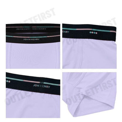 JOHN HENRY รุ่น UNDERWEAR FASHION BOXER CODE: JU3PT001 (LIGHT PURPLE) กางเกงชั้นในผู้ชาย กางเกงบ็อกเซอร์ กางเกงในจอน