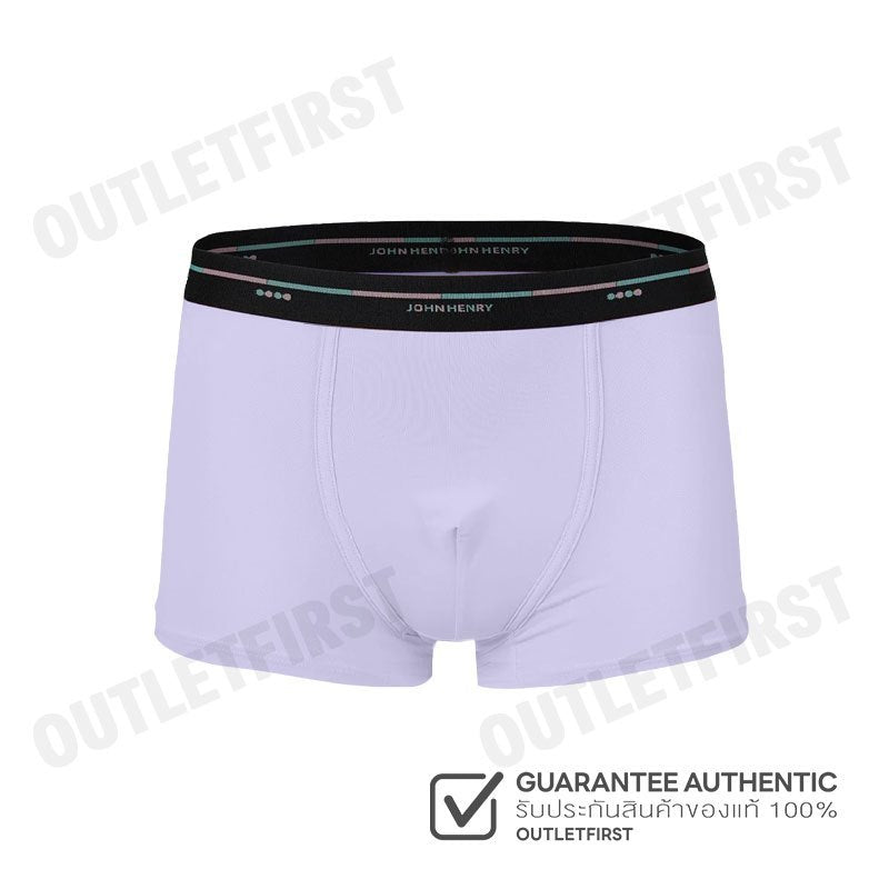JOHN HENRY รุ่น UNDERWEAR FASHION BOXER CODE: JU3PT001 (LIGHT PURPLE) กางเกงชั้นในผู้ชาย กางเกงบ็อกเซอร์ กางเกงในจอน