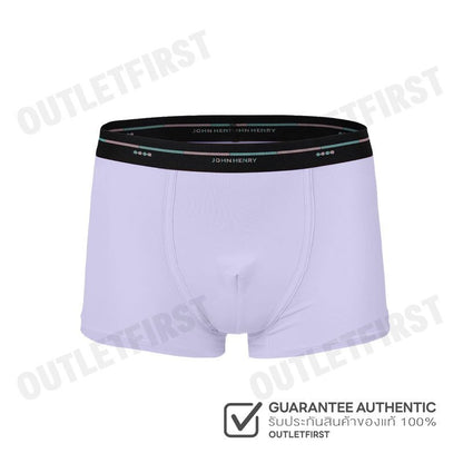 JOHN HENRY รุ่น UNDERWEAR FASHION BOXER CODE: JU3PT001 (LIGHT PURPLE) กางเกงชั้นในผู้ชาย กางเกงบ็อกเซอร์ กางเกงในจอน