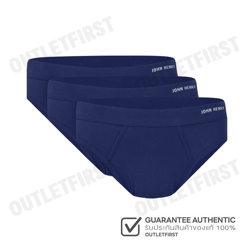JOHN HENRY รุ่น UNDERWEAR MEN'S VALUE PACK CODE: JU29005 (NAVY) กางเกงชั้นใน กางเกงชั้นในผู้ชาย กางเกงในจอน