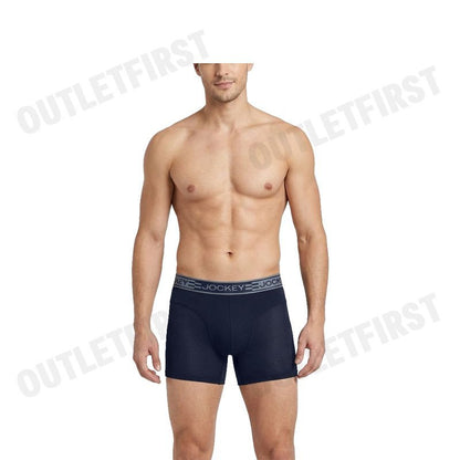 JOCKEY รุ่น UNDERWEAR BOXER TRUNK CODE: KU 19943918 (NAVY) กางเกงชั้นในผู้ชาย กางเกงในบ็อกเซอร์ กางเกงจ็อคกี้