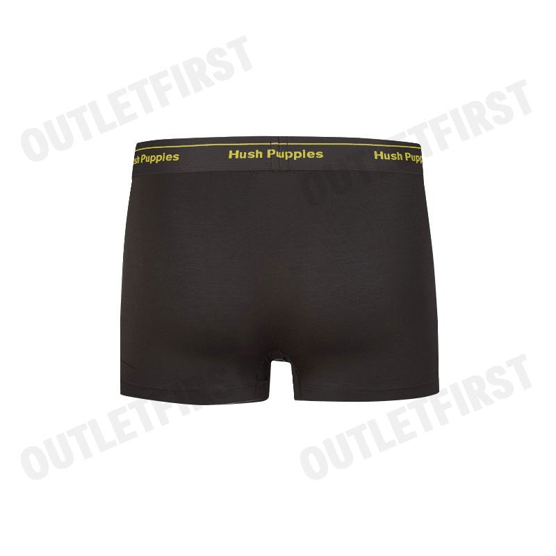 HUSH PUPPIES รุ่น MEN'S MICRO MODAL SIRO BOXER BRIEFS CODE: HU H3FSR08 (BROWN) กางเกงชั้นใน กางเกงฮัชพัพพีส์ ผู้ชาย