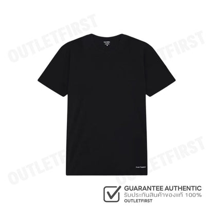 HUSH PUPPIES รุ่น MICRO MODAL SIRO TEE CODE: HU H5FSR08 (BLACK) เสื้อยืดคอกลมผู้ชาย เสื้อแขนสั้น เสื้อยืดสีดำ