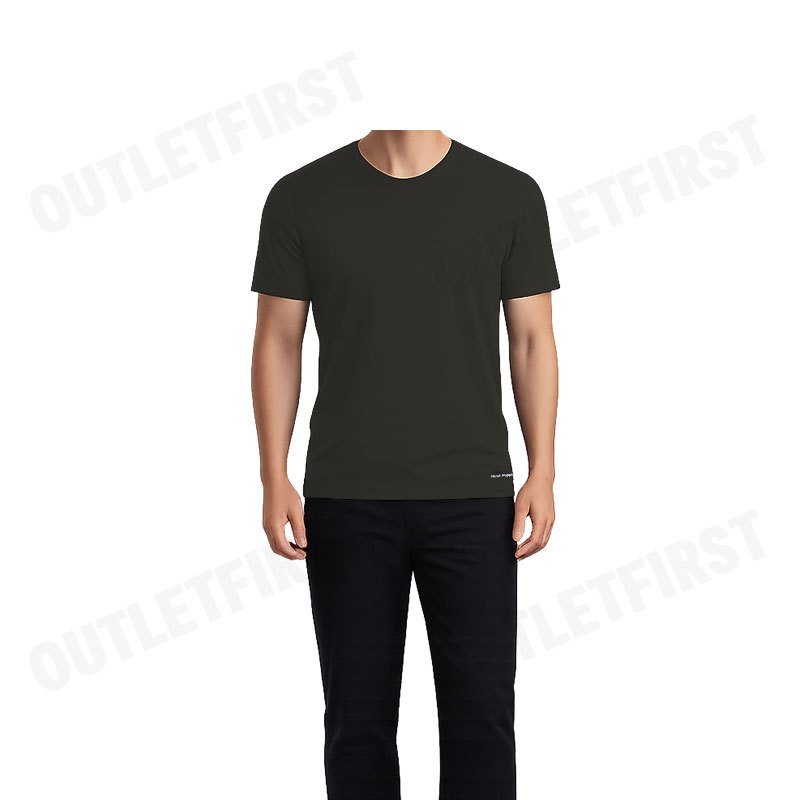 HUSH PUPPIES รุ่น MICRO MODAL SIRO TEE CODE: HU H5FSR08 (BROWN) เสื้อยืดคอกลมผู้ชาย เสื้อแขนสั้น เสื้อยืดสีน้ำตาล
