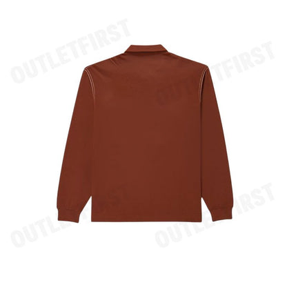 LACOSTE รุ่น MEN'S RELAXED FIT RUGBY SHIRT CODE KH2854 10 IB6 เสื้อโปโล เสื้อโปโลคอปก เสื้อผู้ชาย