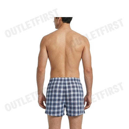 HUSH PUPPIES  MEN'S BOXER SHORTS SLEEPWEAR COLOR NAVY CODE: HU H3W283 (NAVY)