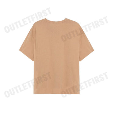 CHAMPION CREWNECK T-SHIRT COLOR SAND CODE: 220512 MS034
