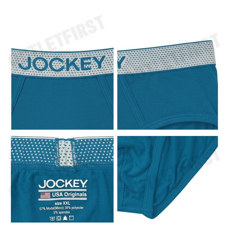 JOCKEY UNDERWEAR EXTRA DRY BRIEF COLOR BLUE CODE: KU 1905 (BLUE)