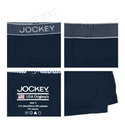 JOCKEY รุ่น UNDERWEAR EXTRA DRY BOXER TRUNK CODE: KU 1907 (NAVY) กางเกงชั้นในผู้ชาย กางเกงในบ็อกเซอร์ กางเกงจ็อคกี้