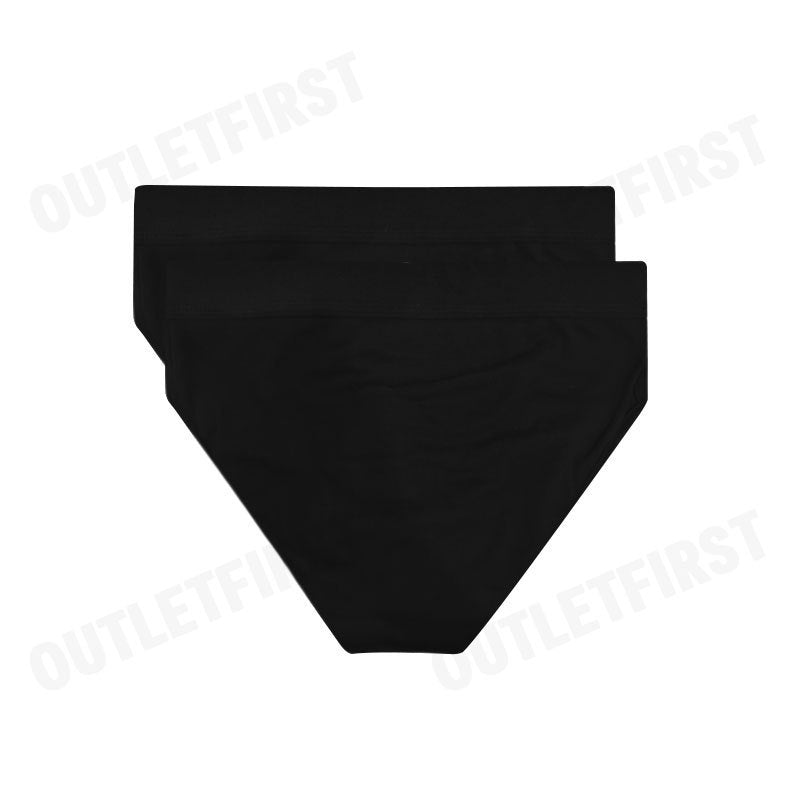 JOCKEY รุ่น MAN'S SEAMLESS WAISTBAND BRIEFS 2 PACK CODE: KU 1550N (BLACK) กางเกงชั้นใน กางเกงชั้นในผู้ชาย กางเกงจ็อคกี้
