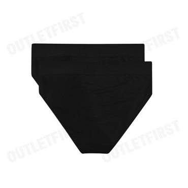 JOCKEY MAN'S SEAMLESS WAISTBAND BRIEFS 2 PACK COLOR BLACK CODE: KU 1550N (BLACK)
