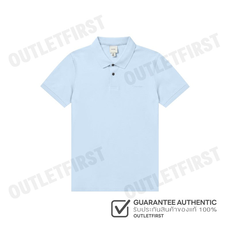 CALVIN KLEIN รุ่น MEN'S LIQUID TOUCH POLO SHIRT CODE: 4LC251G 3UD เสื้อโปโล เสื้อแขนสั้น เสื้อผู้ชาย