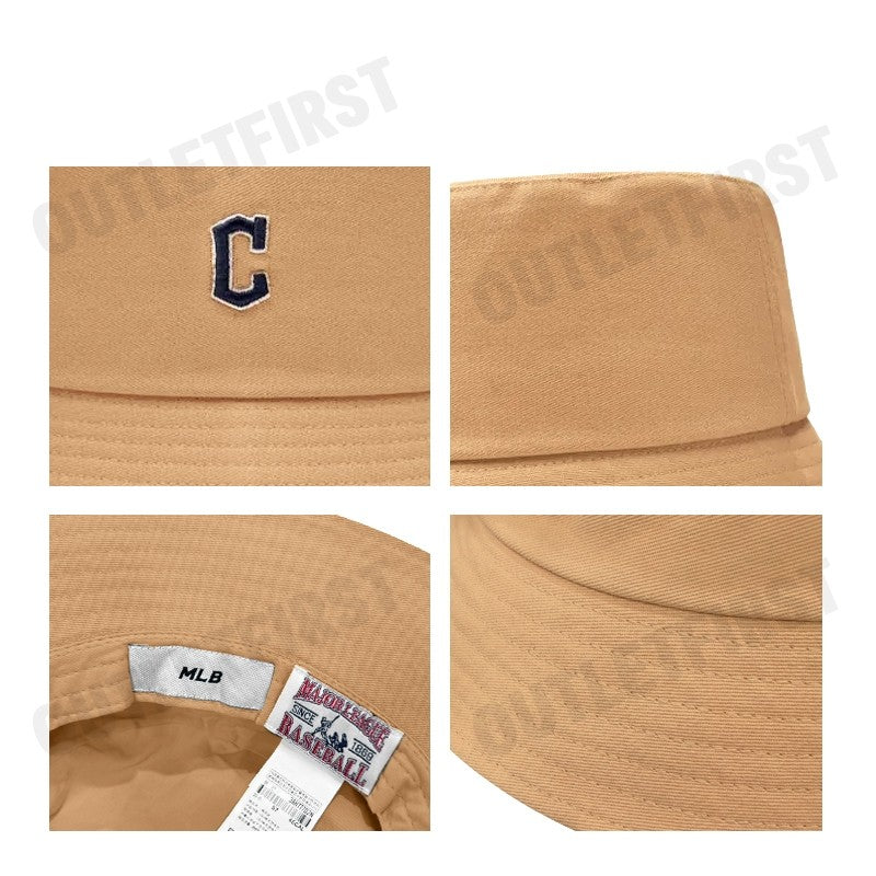 MLB รุ่น UNISEX ROOKIE BUCKET HAT CODE: 3AHT7702N 45CAL หมวกบักเก็ต หมวกสีน้ำตาล หมวกเอ็มแอลบี
