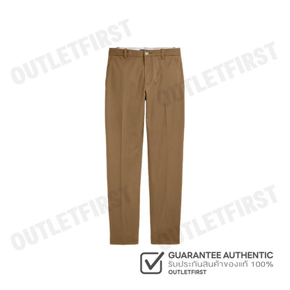 POLO RALPH LAUREN รุ่น CROPPED SLIM FIT TWILL CHINO PANT CODE: 211890343004 กางเกงขายาว กางเกงสีกากี กางเกงผู้ชาย