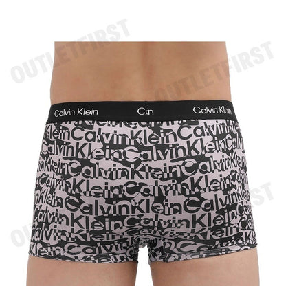 CALVIN KLEIN รุ่น MICRO LOW RISE TRUNK CODE: NB3406 LNM กางเกงชั้นใน กางเกงชั้นในผู้ชาย กางเกงขาสั้น