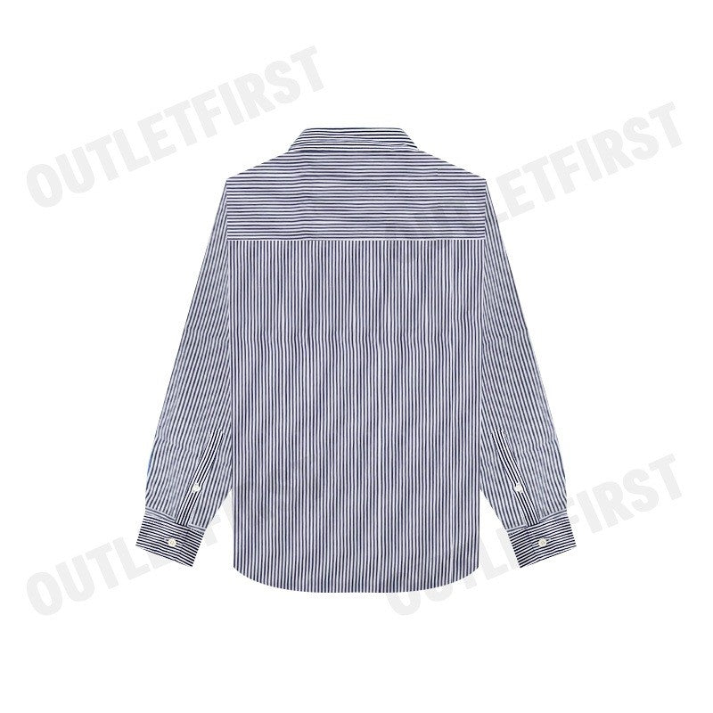 JOHN HENRY รุ่น MEN'S LONG SLEEVES SLIM FIT SHIRT (NAVY) CODE: JH F424MSLSM38 เสื้อเชิ้ตแขนยาว เสื้อเชิ้ต เสื้อทำงาน