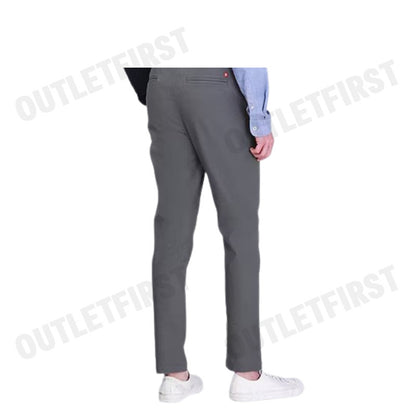 JOHN HENRY รุ่น MEN'S SLIM FIT PANTS (DK.GREY) CODE: JH F224MPTSM54 กางเกงขายาว กางเกงผู้ชาย กางเกงทำงาน