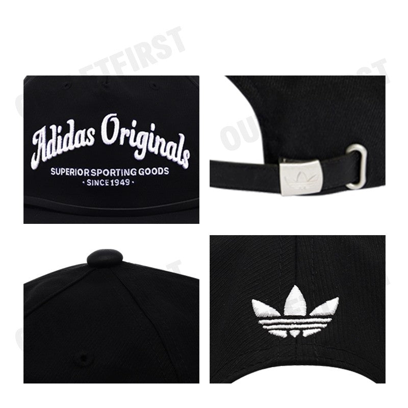 ADIDAS รุ่น FLATBRIM CAP CODE: JD0997 หมวกแก็ป หมวกปีกแบน หมวกอดิดาสสีดำ