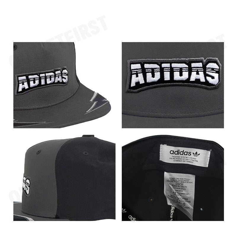 ADIDAS รุ่น ADILENIUM FLAT BRIM GRAPHIC CAP CODE: JW3988 หมวกแก็ป หมวกปีกแบน หมวกอดิดาส