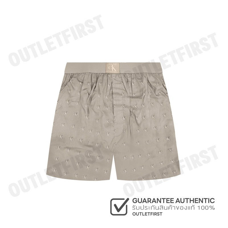 CALVIN KLEIN รุ่น MEN'S CK 1996 COTTON BOXER CODE: NM2654 PDA  บ๊อกเซอร์ กางเกงใน กางเกงขาสั้นผู้ชาย