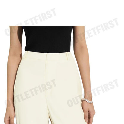 G2000 รุ่น WOMEN CLOTHING SILKY TOUCH BACK HALF TAPER PANTS TAPERED FIT CODE: 43266065 04 กางเกงขายาว ผู้หญิง กางเกงจีทู