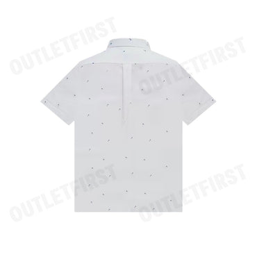 G2000 รุ่น MEN'S CASUAL SHORT-SLEEVED SHIRT CODE: 46130822 00 เสื้อเชิ้ตแขนสั้น เสื้อผู้ชาย เสื้อสีขาว